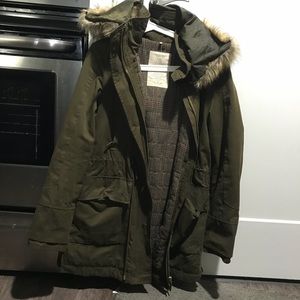Zara Khaki WinterJacket M